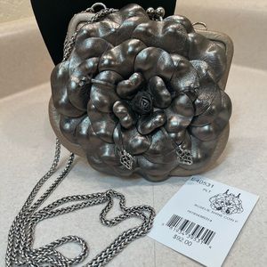 Brighton Roselie Shine coin purse metallic bronze